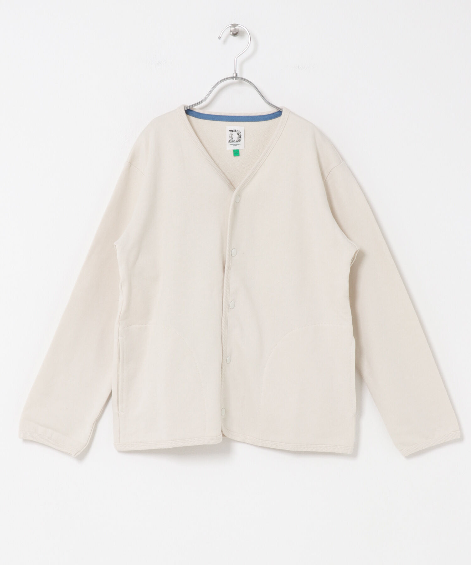 URBAN RESEARCH DOORS「『WEB/一部店舗限定』裏毛Vネックカーディガン(KIDS)」|その他|アイボリー