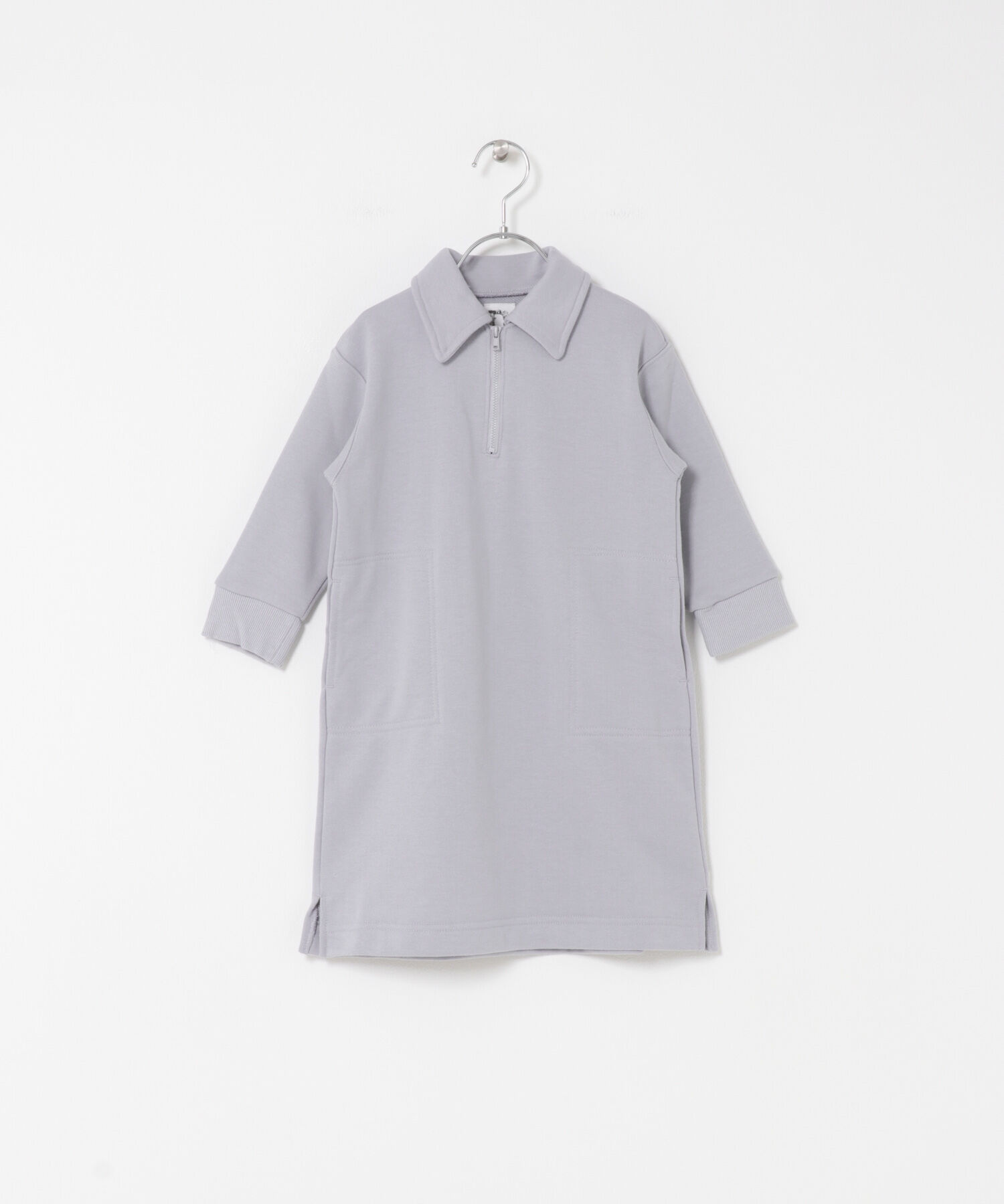 URBAN RESEARCH DOORS「『WEB/一部店舗限定サイズ』裏毛ハーフジップワンピース(KIDS)」|ワンピース|