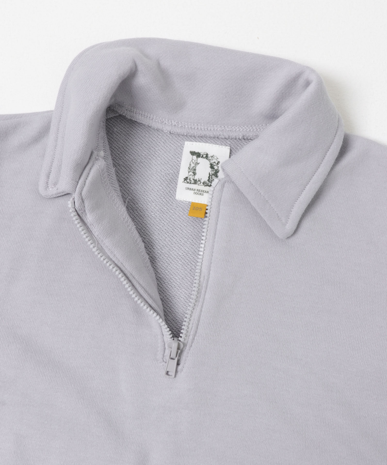 URBAN RESEARCH DOORS「『WEB/一部店舗限定サイズ』裏毛ハーフジップワンピース(KIDS)」|ワンピース|