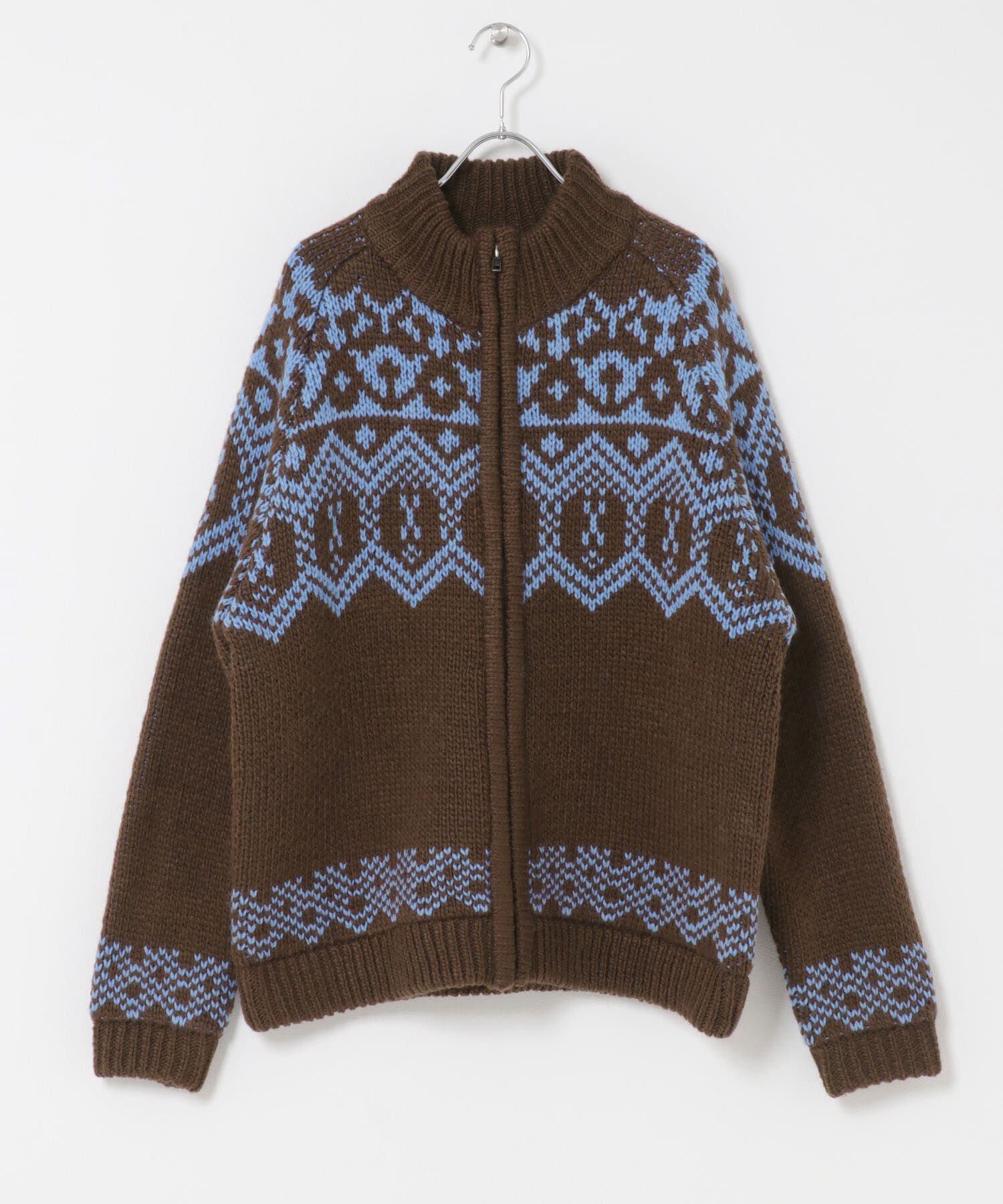 Sonny Label 「ジャガードジップアップニット」|ニット・セーター|