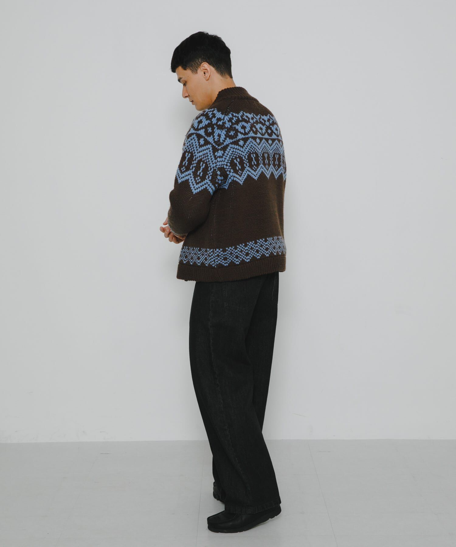 Sonny Label 「ジャガードジップアップニット」|ニット・セーター|