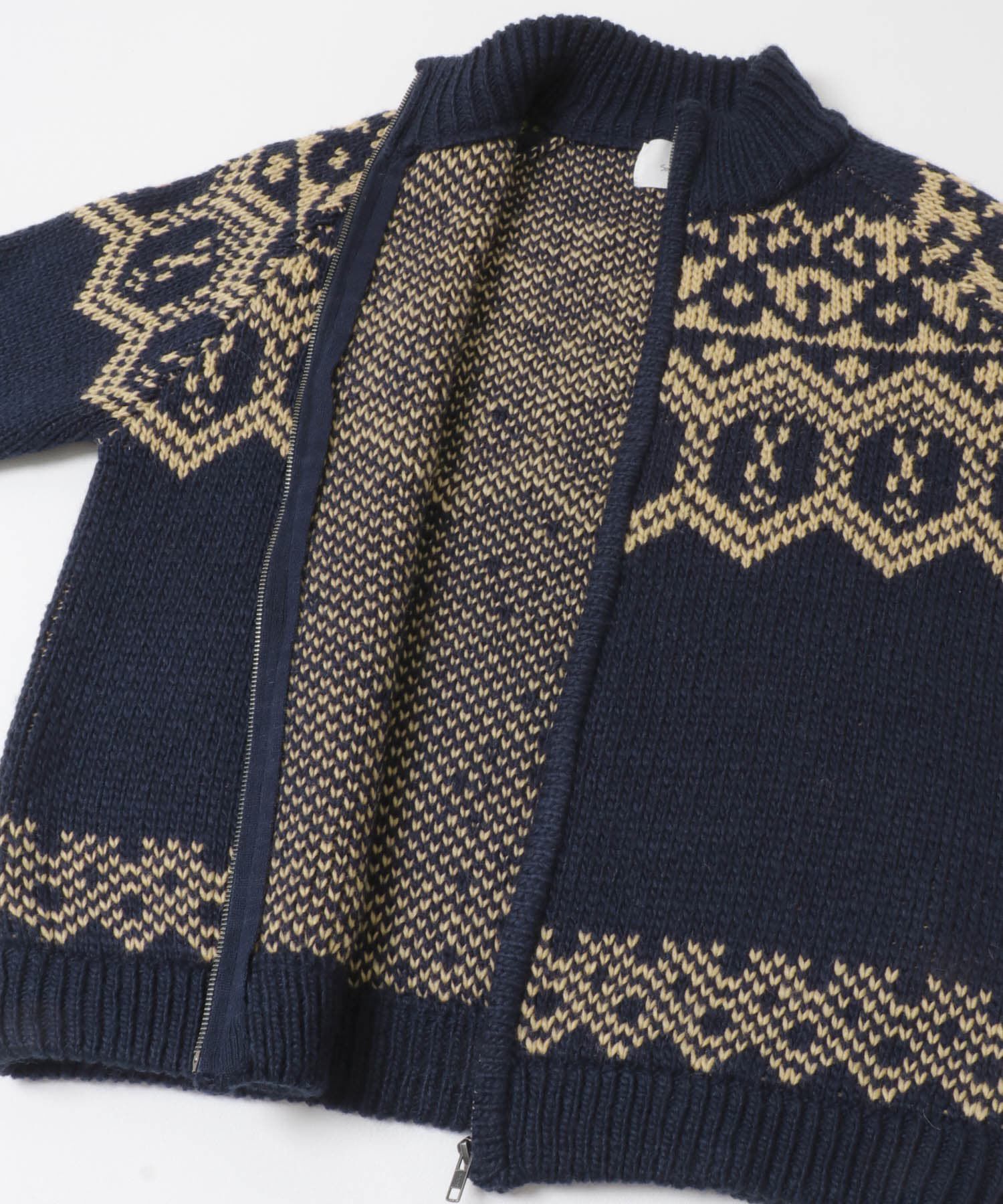 Sonny Label 「ジャガードジップアップニット」|ニット・セーター|