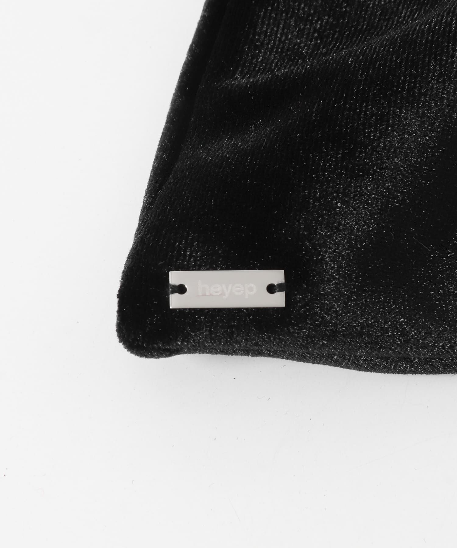 URBAN RESEARCH ROSSO「heyep　Velour Square Scrunchie M」|ヘアゴム・シュシュ|