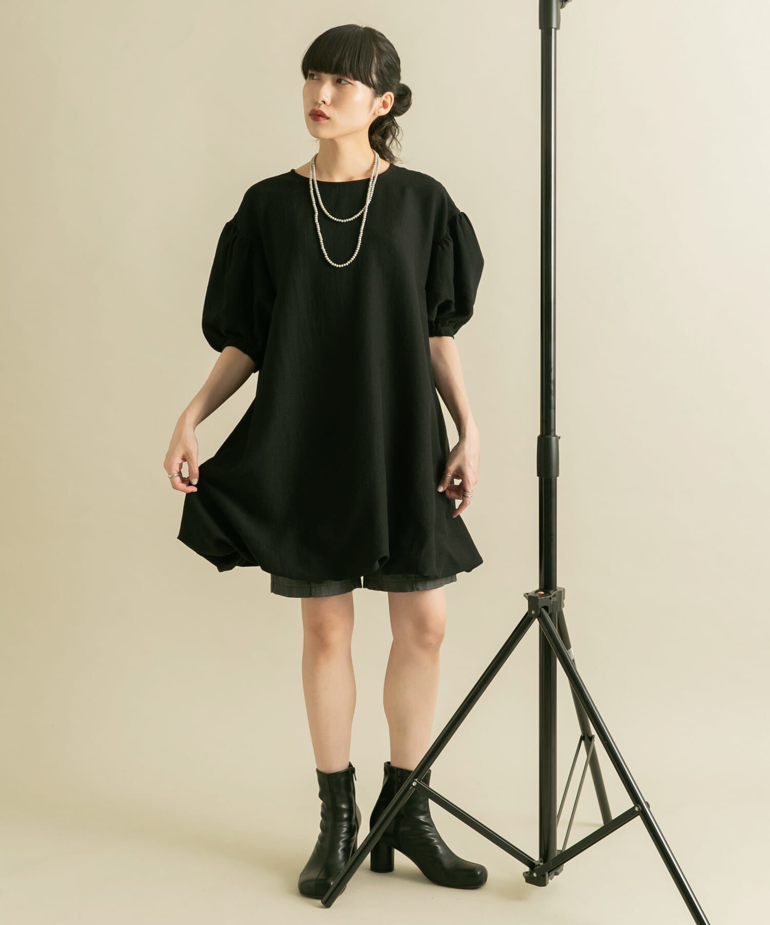  「バルーンミニワンピース」|ワンピース|