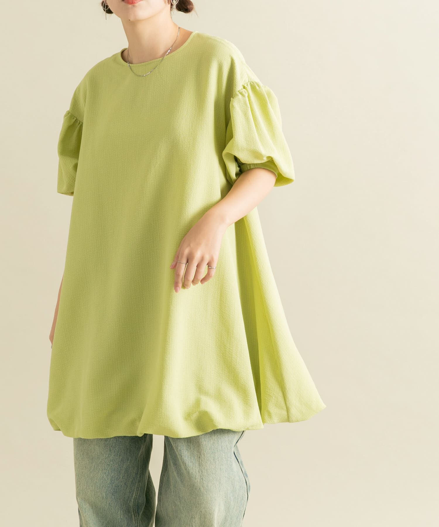  「バルーンミニワンピース」|ワンピース|