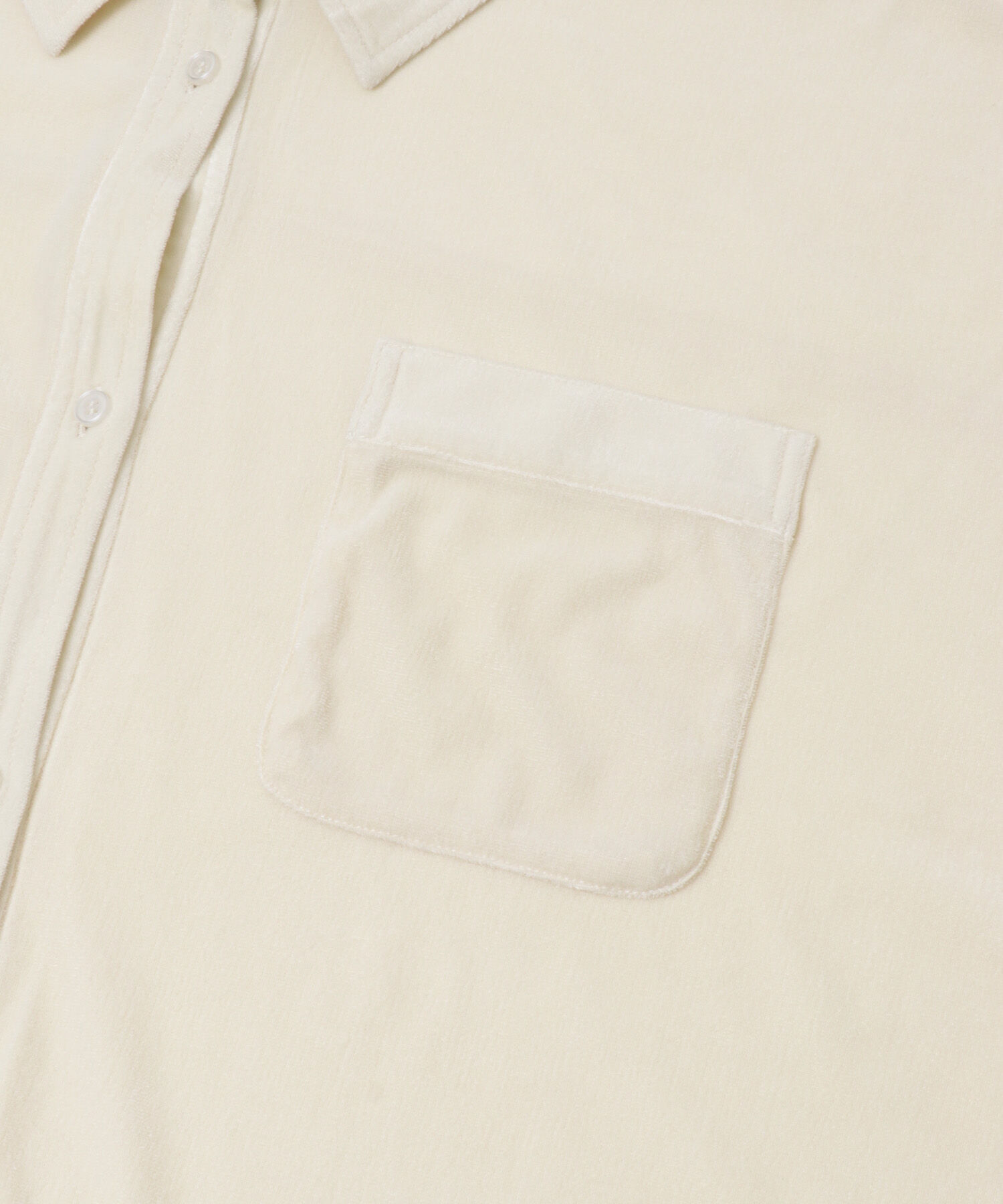  「シアーベロアルーズシャツ」|シャツ・ブラウス|