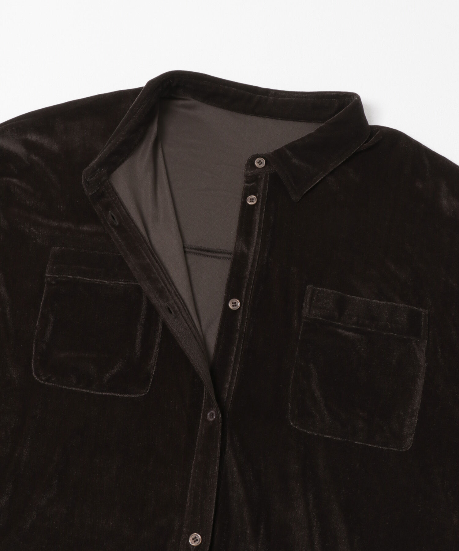  「シアーベロアルーズシャツ」|シャツ・ブラウス|