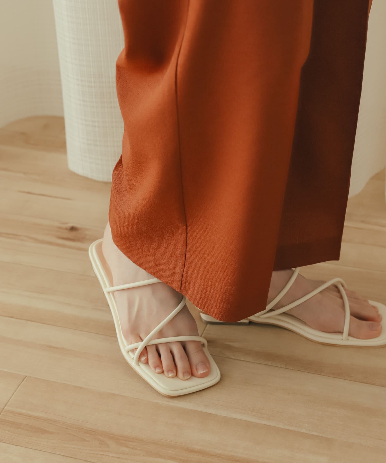 SENSE OF PLACE by URBAN RESEARCH「コードアシメサンダル」|サンダル|