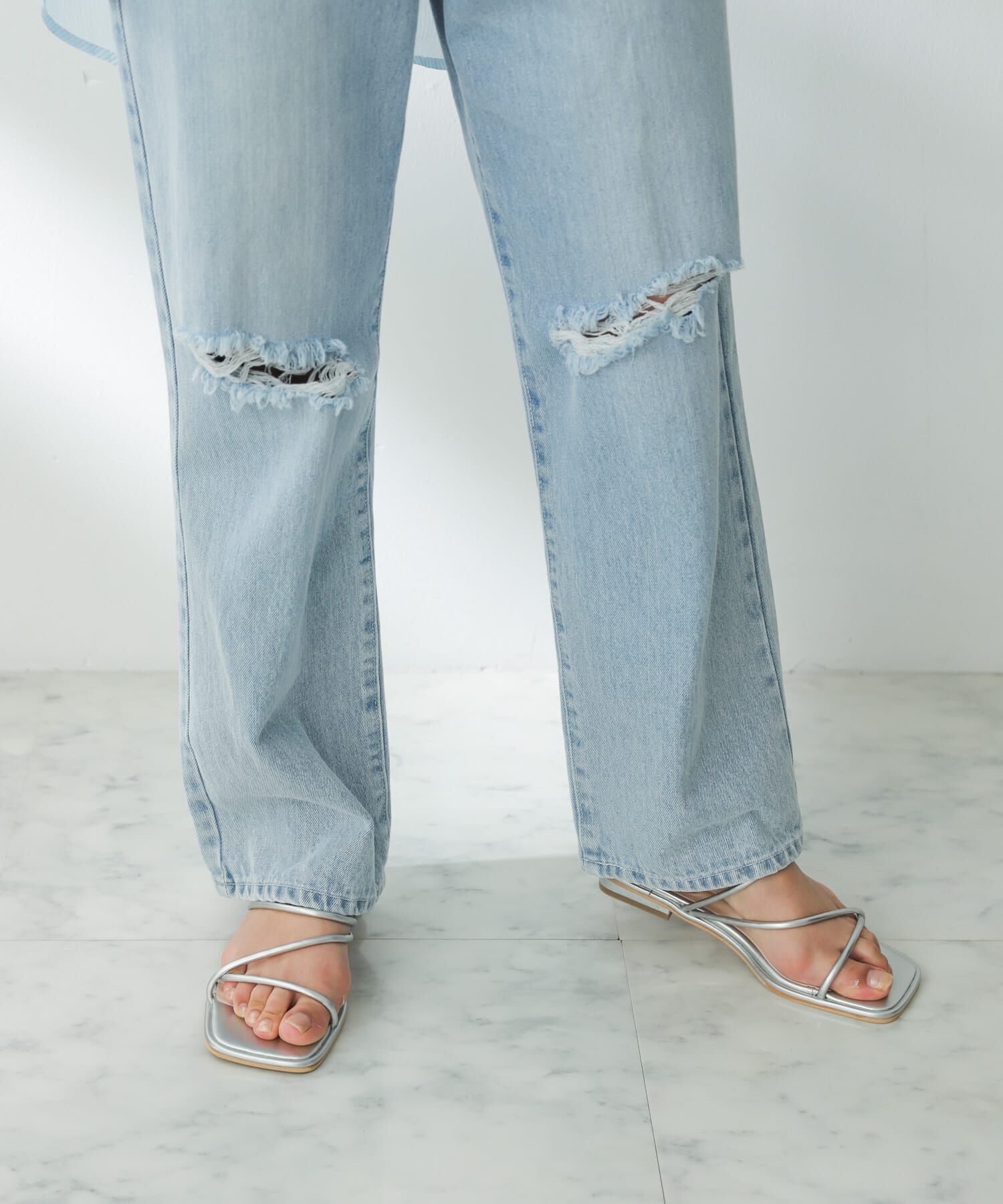 SENSE OF PLACE by URBAN RESEARCH「コードアシメサンダル」|サンダル|