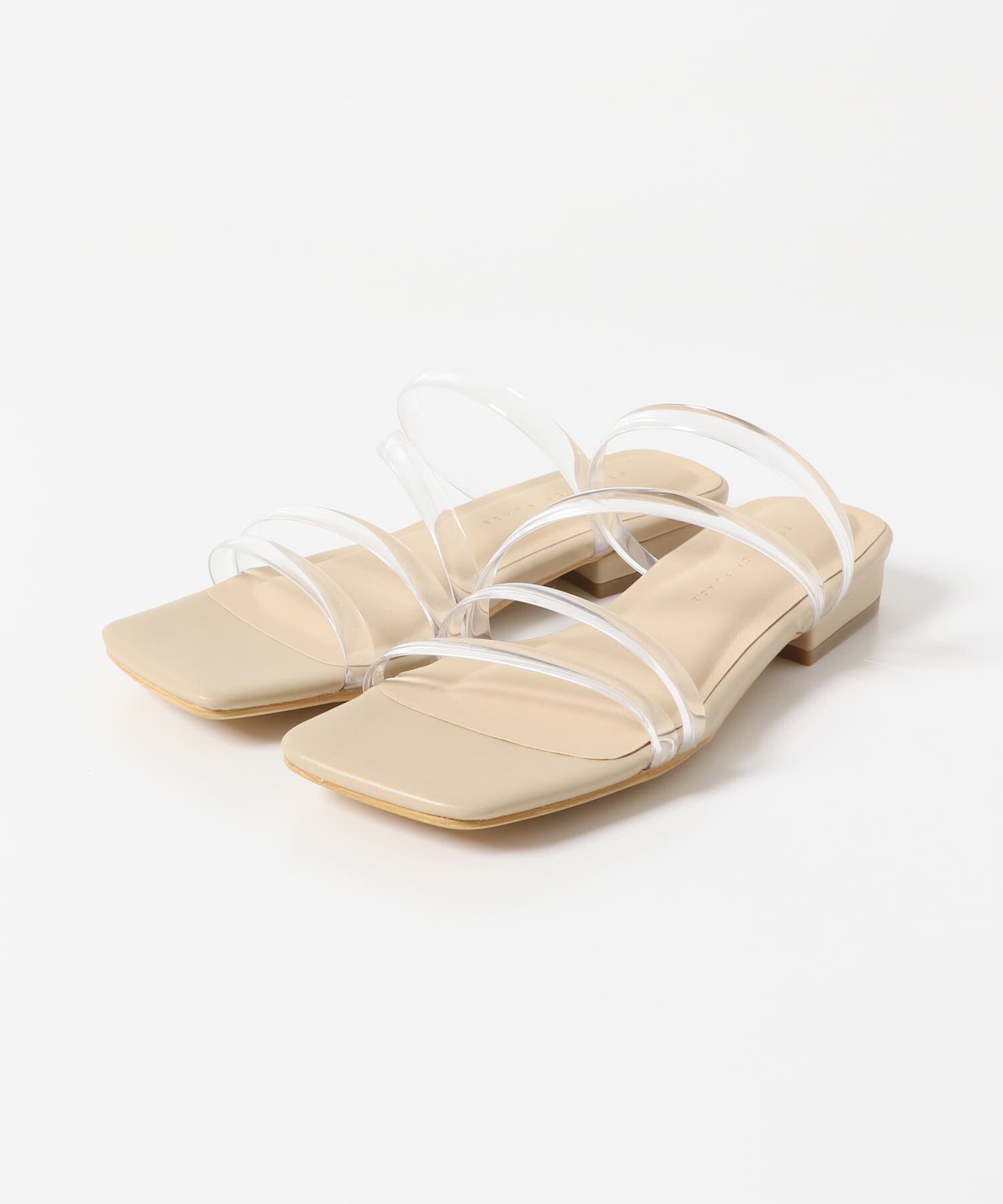 SENSE OF PLACE by URBAN RESEARCH「PVCアシメサンダル」|サンダル|