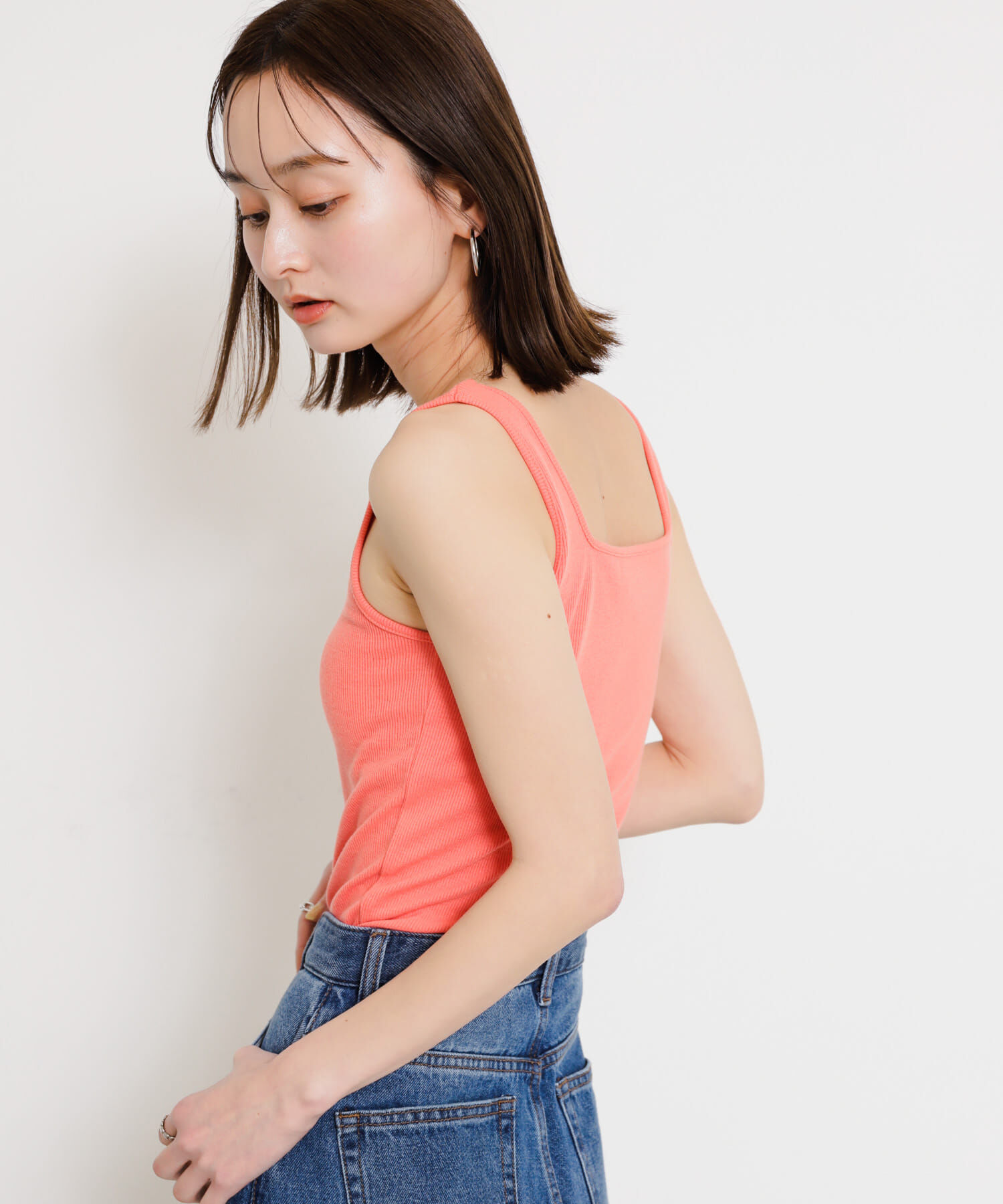 SENSE OF PLACE by URBAN RESEARCH「スクエアネックカップツキタンクトップ」|タンクトップ|