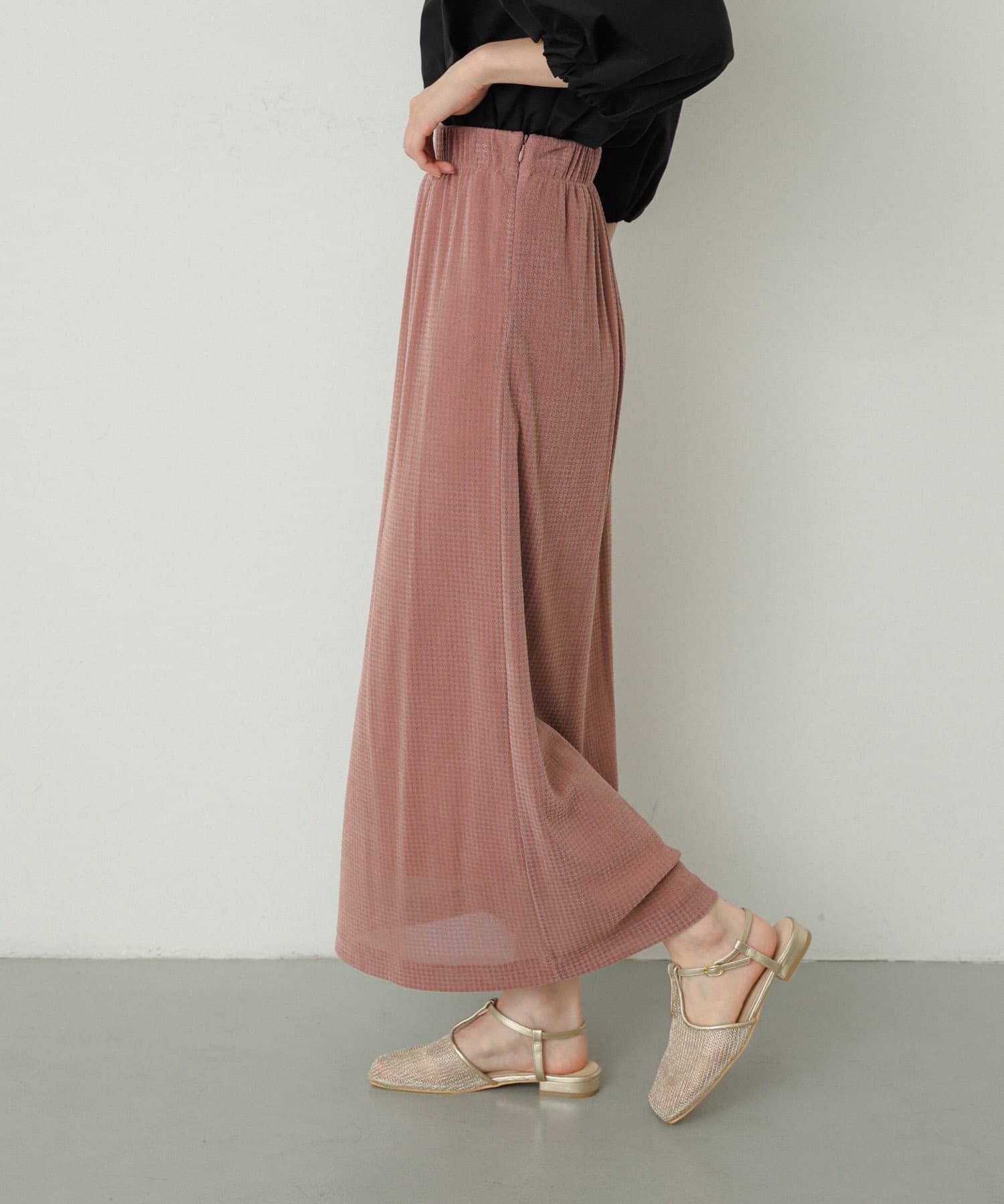 SENSE OF PLACE by URBAN RESEARCH「シアーラメベロアスカート」|スカート|