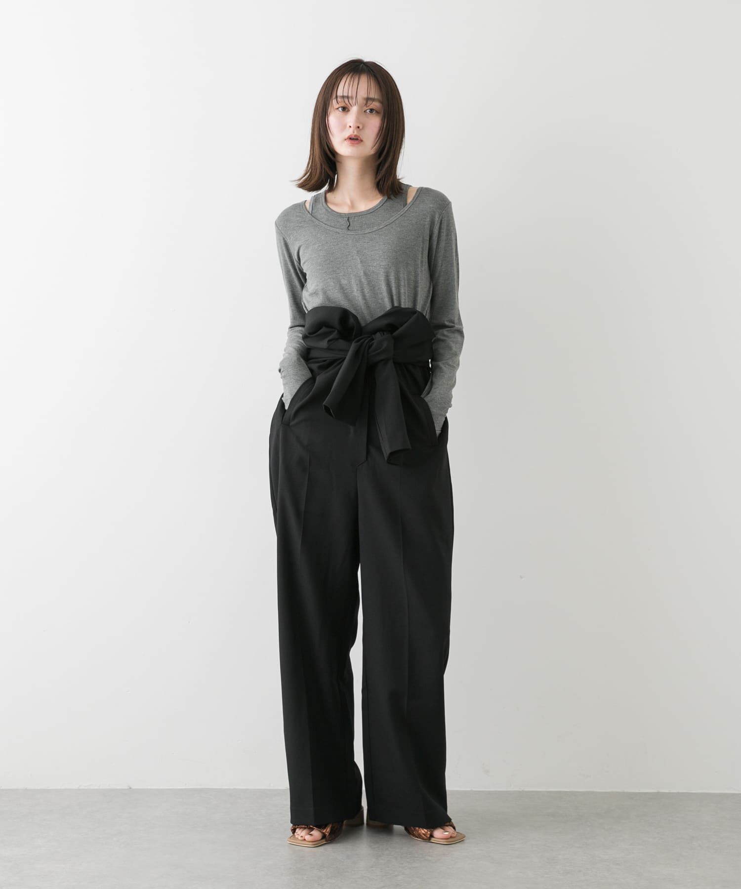 SENSE OF PLACE by URBAN RESEARCH「テーラードジャンプスーツ」|スカート|