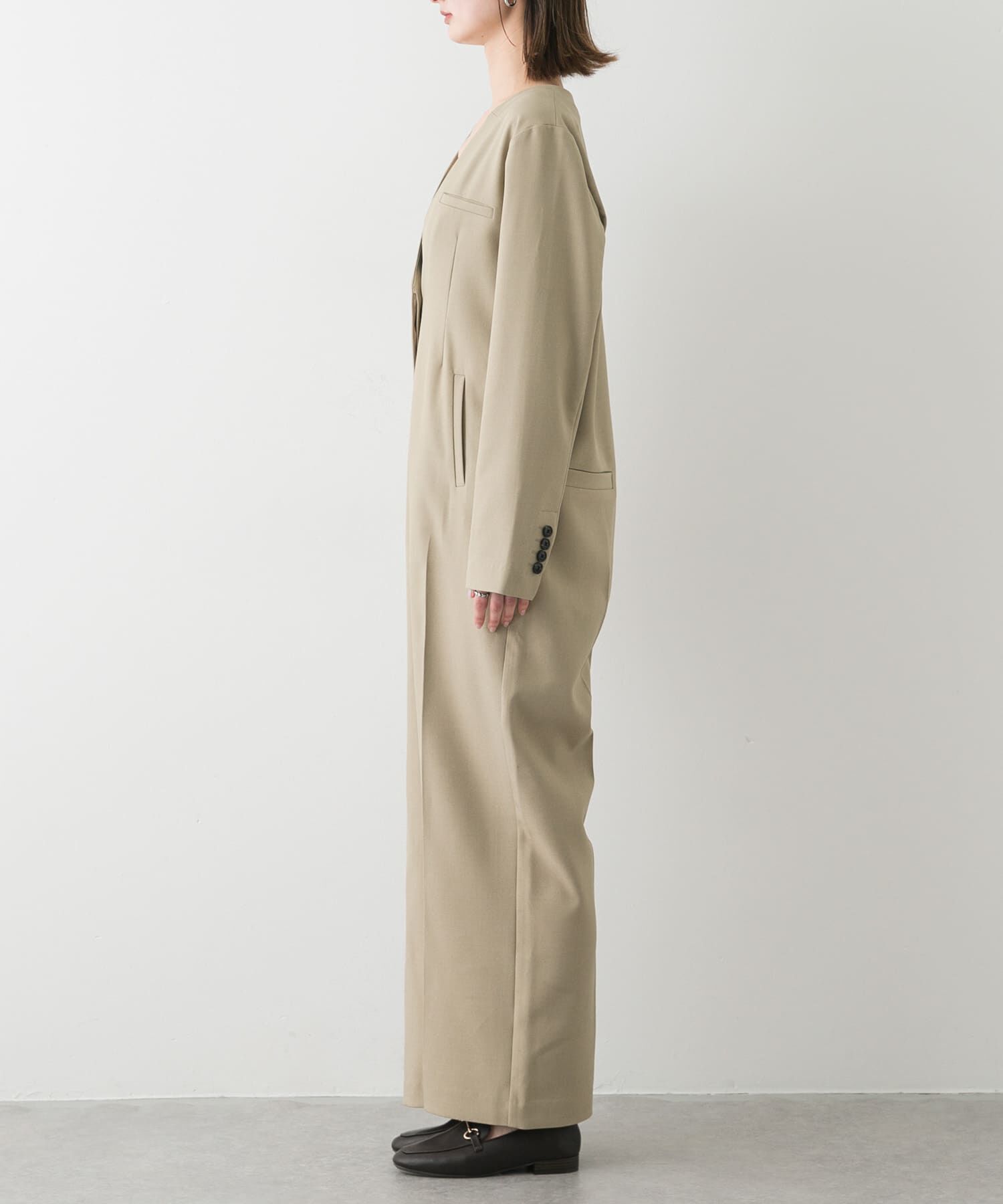 SENSE OF PLACE by URBAN RESEARCH「テーラードジャンプスーツ」|スカート|
