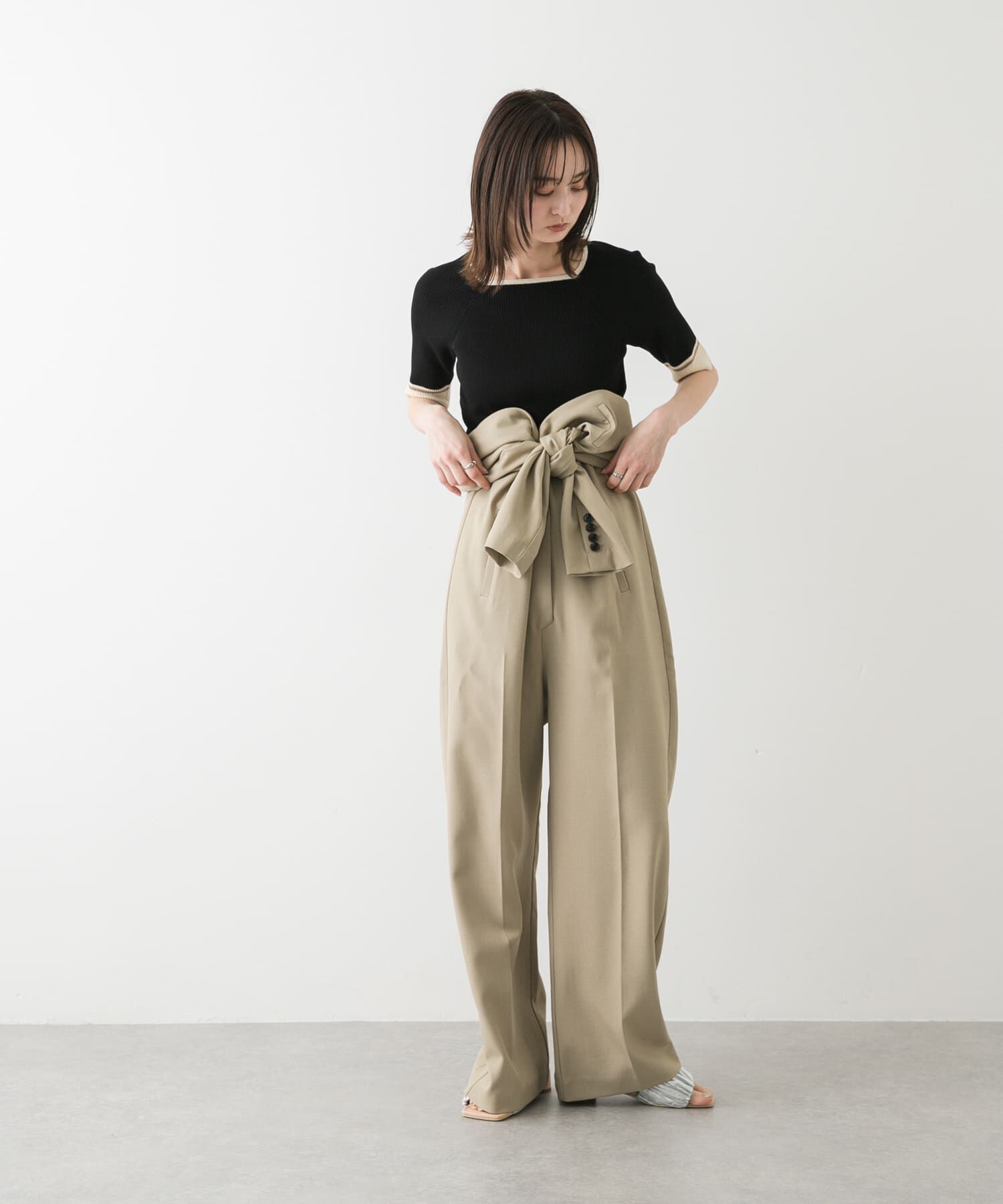 SENSE OF PLACE by URBAN RESEARCH「テーラードジャンプスーツ」|スカート|