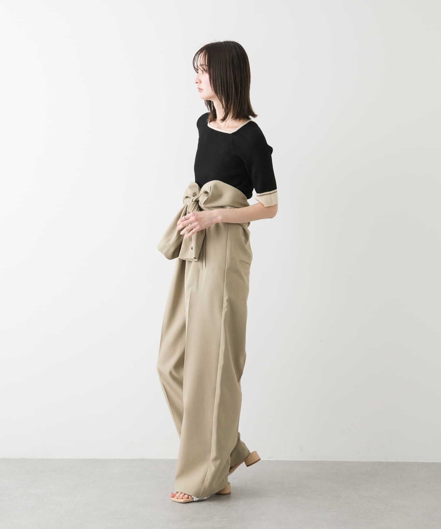 SENSE OF PLACE by URBAN RESEARCH「テーラードジャンプスーツ」|スカート|