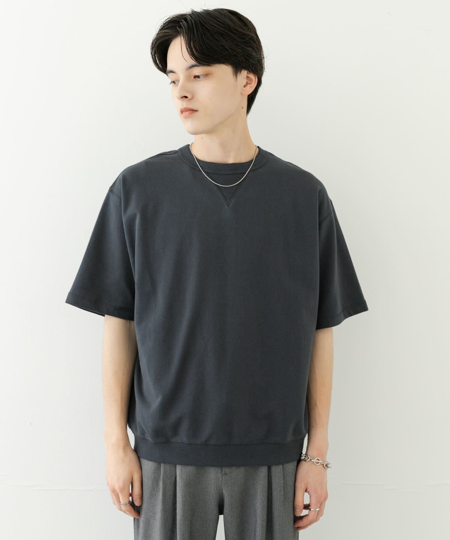 SENSE OF PLACE by URBAN RESEARCH「ライトスウェットショートスリーブTシャツ」|Tシャツ・カットソー|