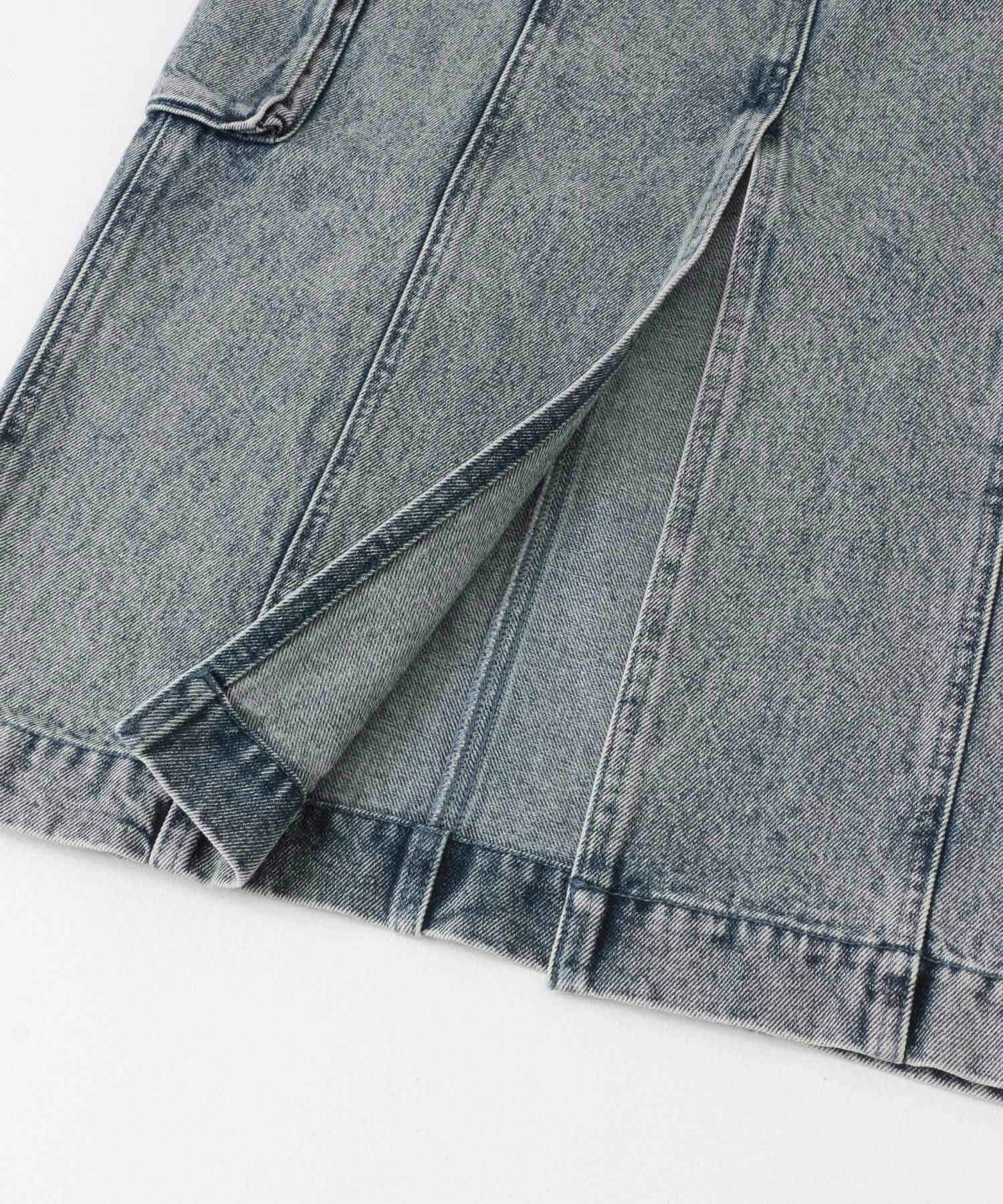 SENSE OF PLACE by URBAN RESEARCH「カーゴデニムスカート」|スカート|