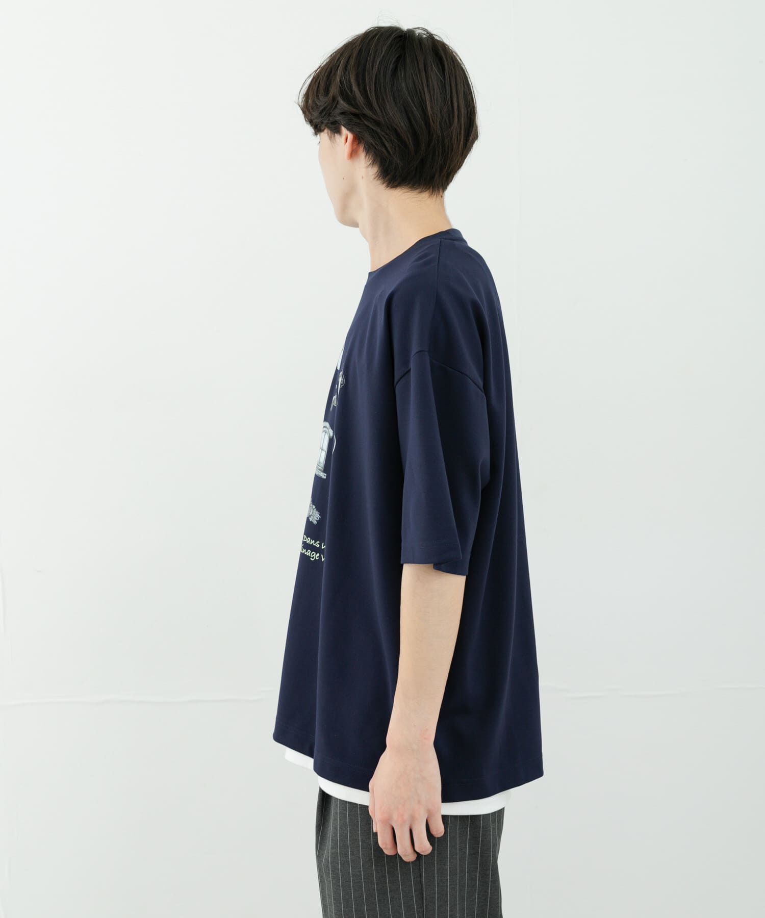SENSE OF PLACE by URBAN RESEARCH「Garden graphic Short-Sleeve T-shirts」|Tシャツ・カットソー|