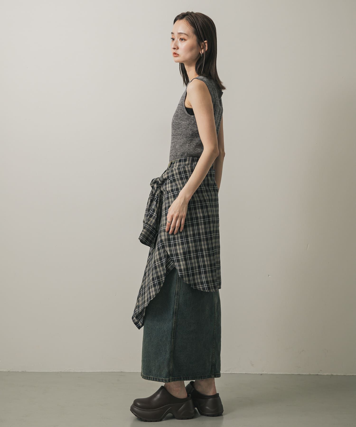 SENSE OF PLACE by URBAN RESEARCH「ボリュームソールサボサンダル」|サンダル|