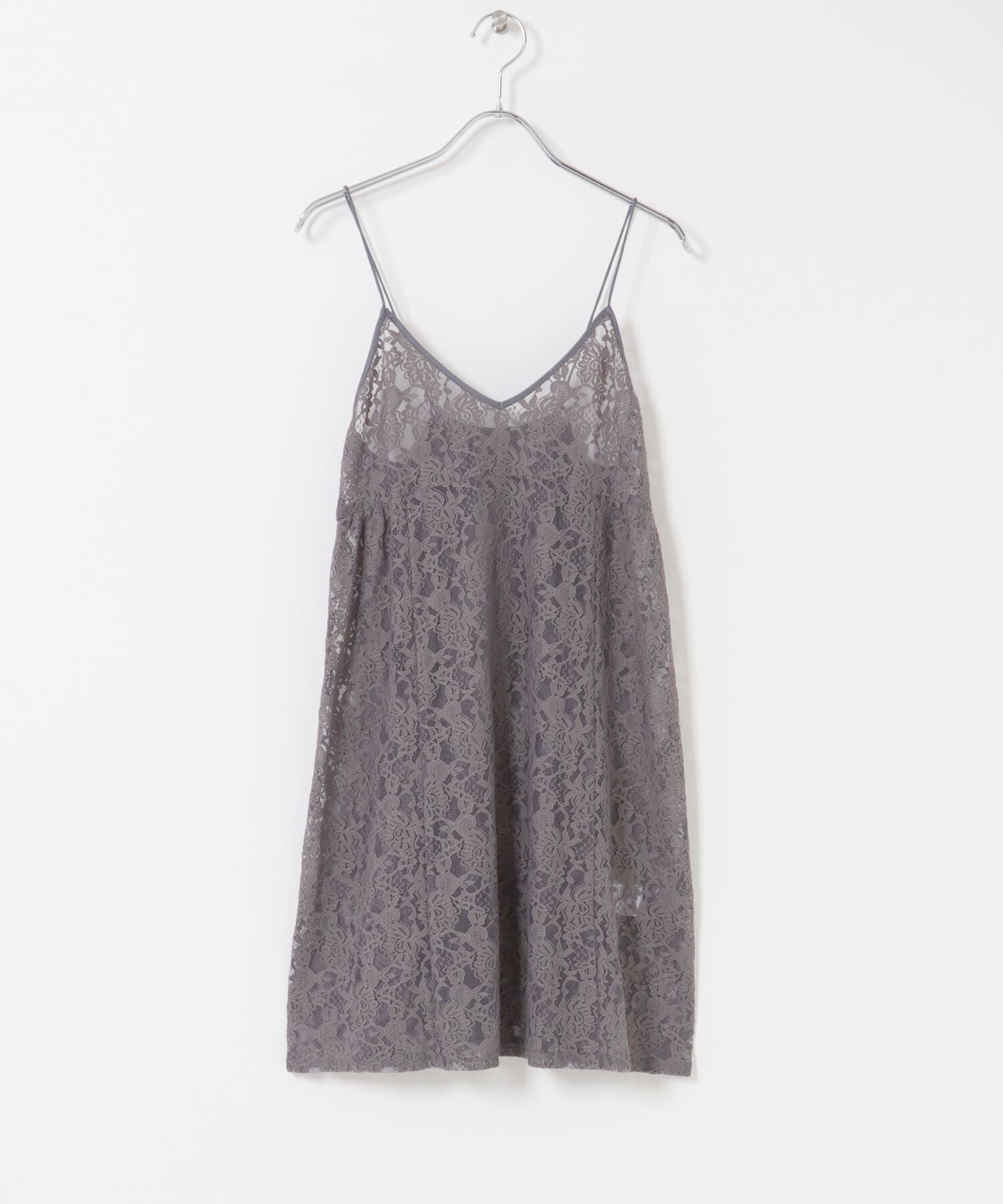 SENSE OF PLACE by URBAN RESEARCH「レースキャミチュニック」|キャミソール|