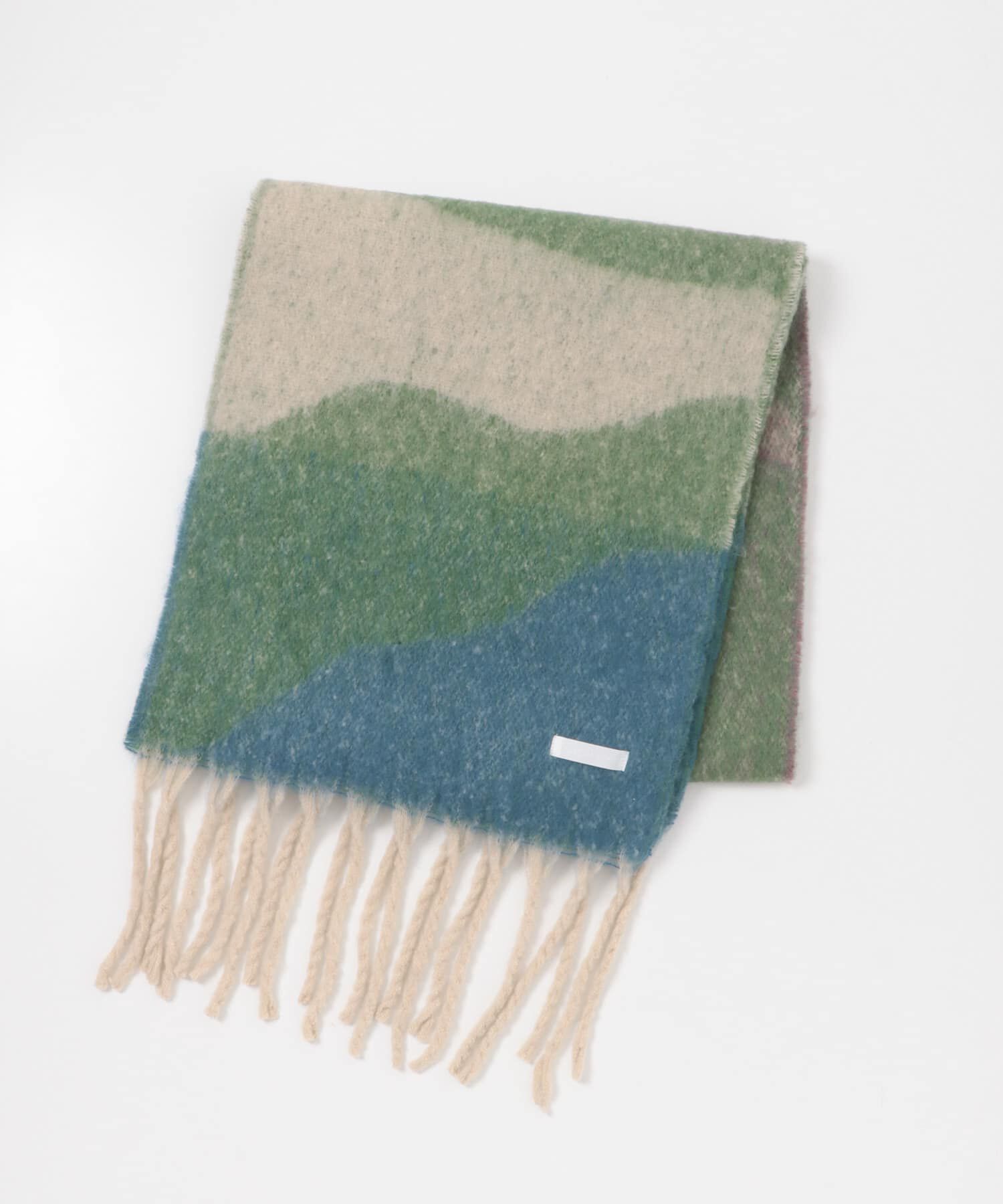 SENSE OF PLACE by URBAN RESEARCH「パターンボリューム大判マフラー」|マフラー|