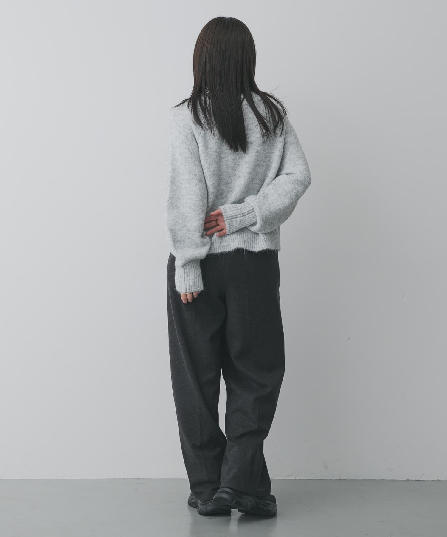 SENSE OF PLACE by URBAN RESEARCH「アシメネックニット」|ニット・セーター|