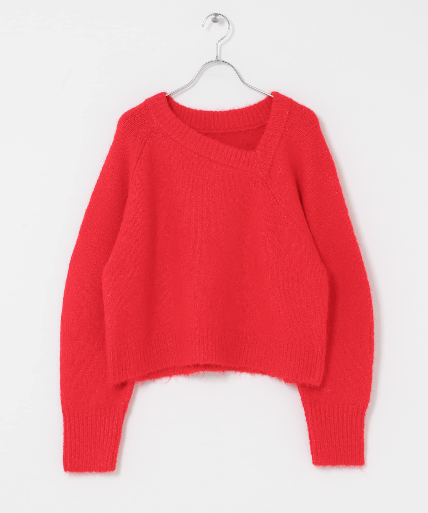 SENSE OF PLACE by URBAN RESEARCH「アシメネックニット」|ニット・セーター|