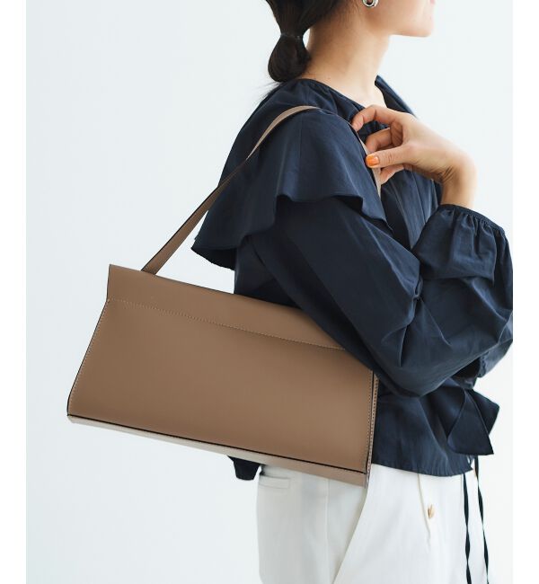 le.coeur blanc「スクエアワンショルダーバッグ」|ショルダー・メッセンジャー|ベージュ