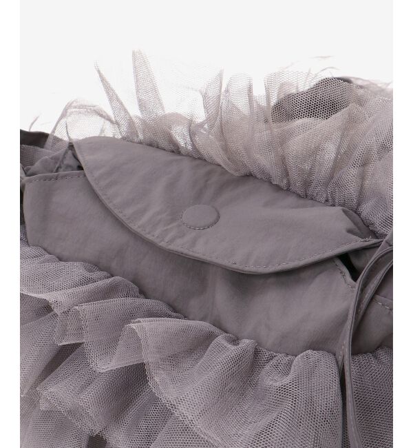 le.coeur blanc「チュールフリル2WAYショルダー」|ショルダー・メッセンジャー|