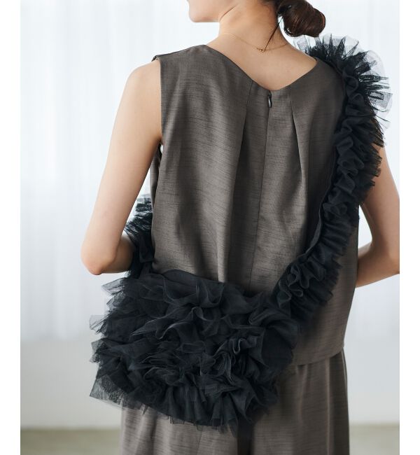 le.coeur blanc「チュールフリル2WAYショルダー」|ショルダー・メッセンジャー|