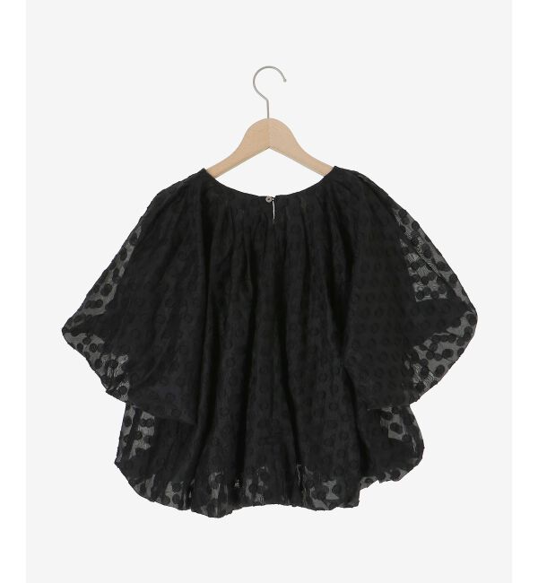 le.coeur blanc「《手洗い可能》TORRAZZO DONNA ドットバルーンブラウス」|シャツ・ブラウス|