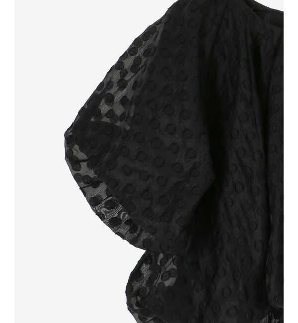 le.coeur blanc「《手洗い可能》TORRAZZO DONNA ドットバルーンブラウス」|シャツ・ブラウス|