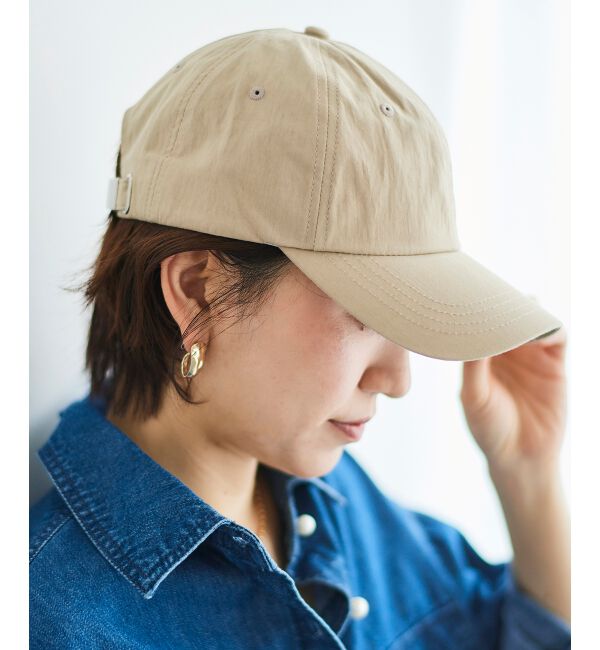 le.coeur blanc「《WEB限定アイテム》Basicキャップ」|キャップ・キャスケット|ベージュ