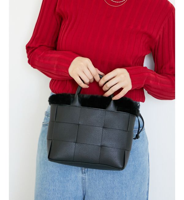  「PUメッシュ4WAYトート」|トートバッグ|ブラック