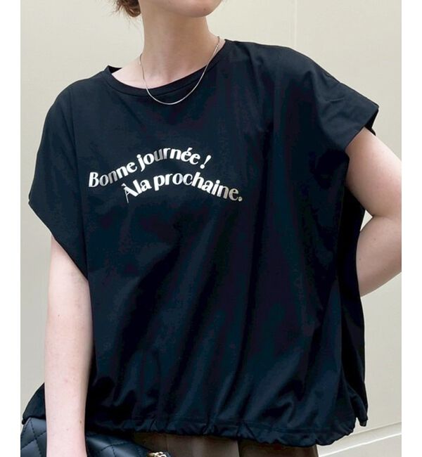  「《手洗い可能》ドロストハクプリントTシャツ」|Tシャツ・カットソー|