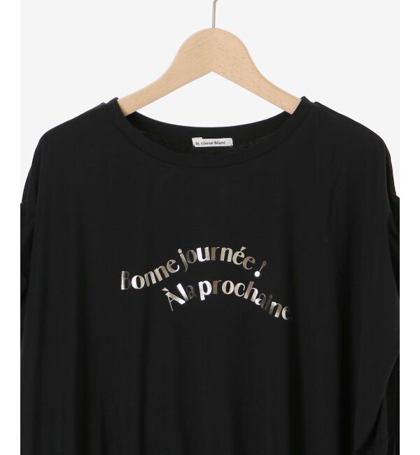  「《手洗い可能》ドロストハクプリントTシャツ」|Tシャツ・カットソー|