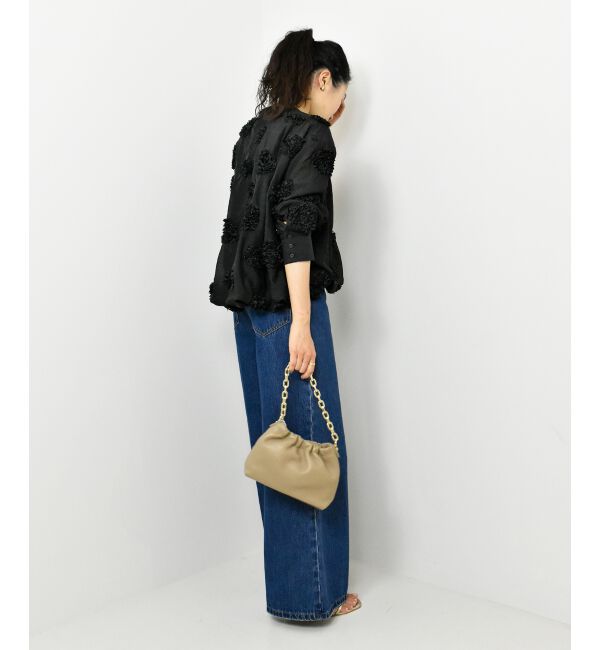  「TORRAZZO DONNAフラワーバルーンブラウス」|シャツ・ブラウス|