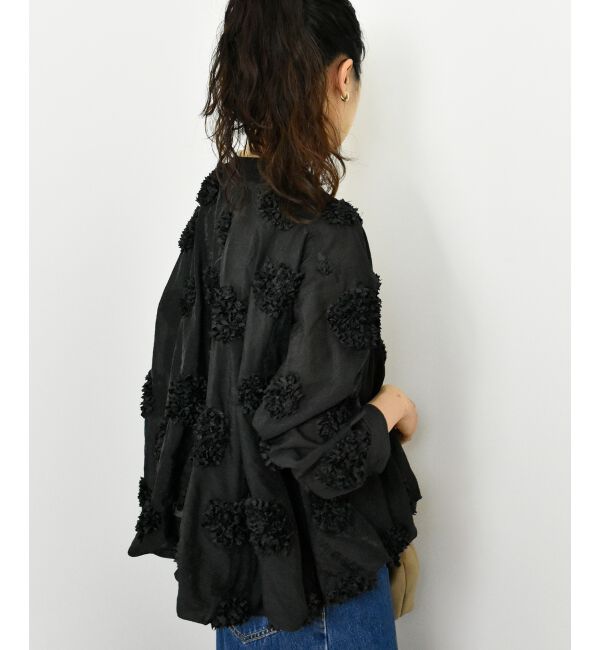  「TORRAZZO DONNAフラワーバルーンブラウス」|シャツ・ブラウス|