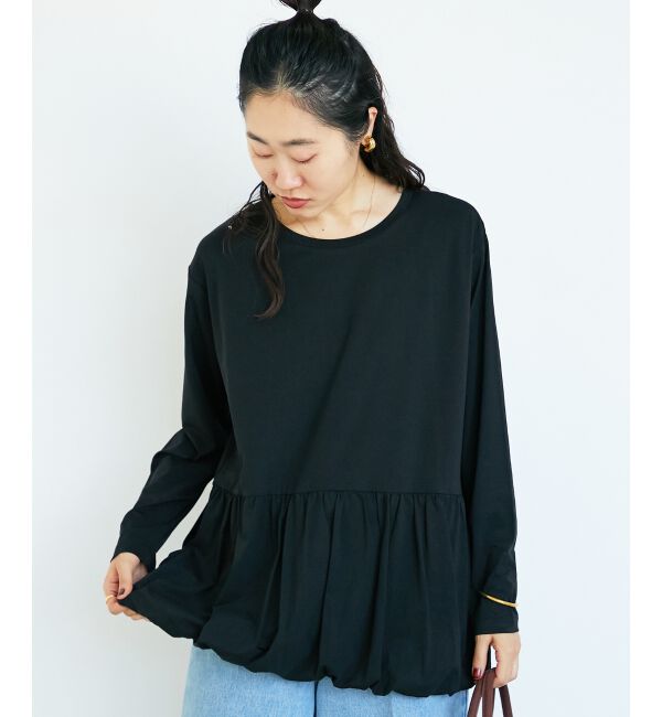  「《WEB・一部店舗限定》AL裾バルーンカットソー」|Tシャツ・カットソー|