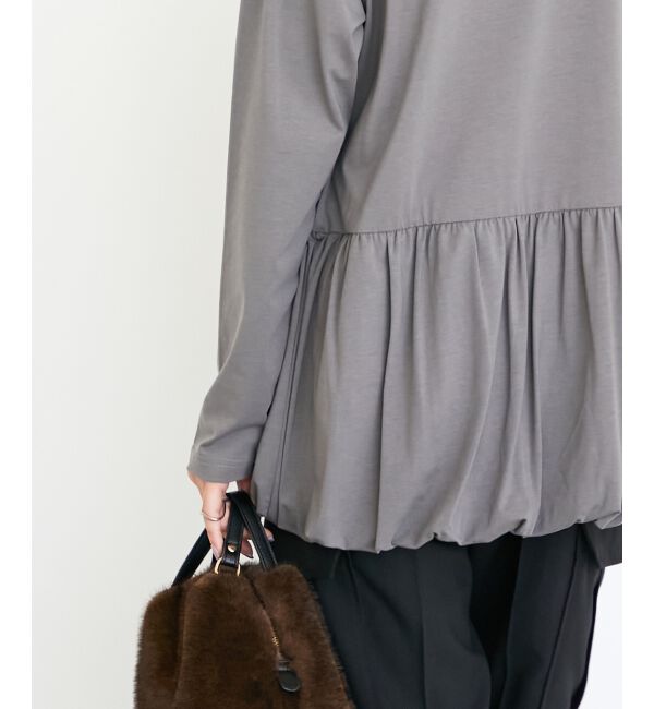  「《WEB・一部店舗限定》AL裾バルーンカットソー」|Tシャツ・カットソー|