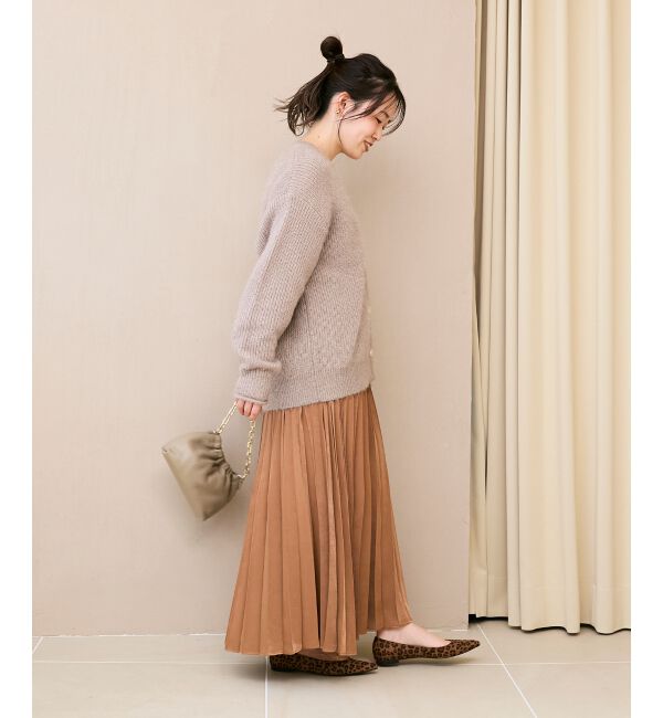  「《手洗い可能》ラメシャギーニットカーデ」|カーディガン|