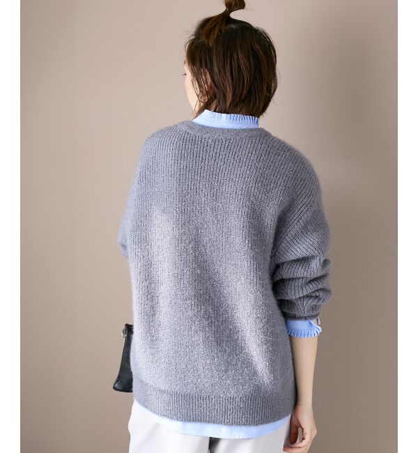  「《手洗い可能》ラメシャギーニットカーデ」|カーディガン|