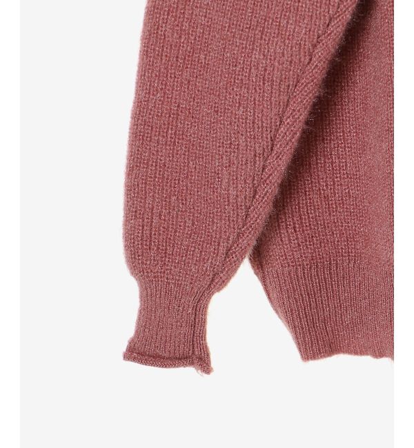  「《手洗い可能》ラメシャギーニットカーデ」|カーディガン|