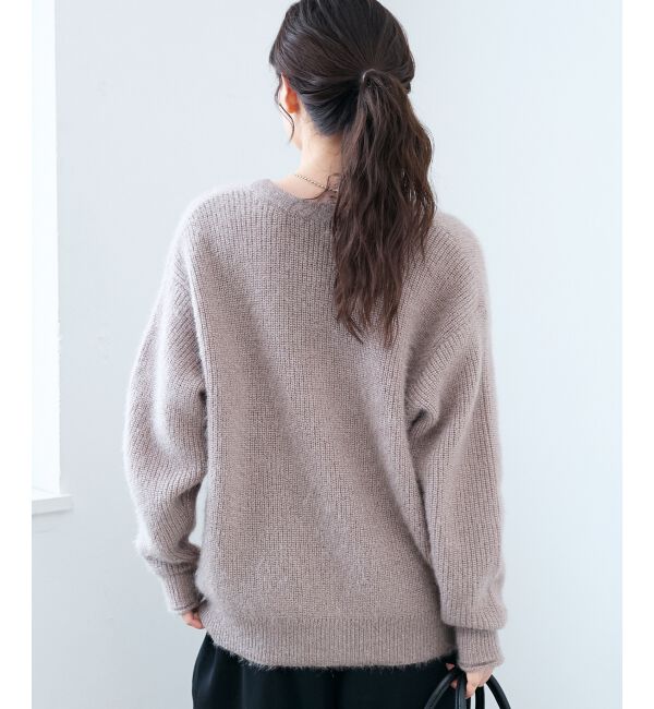  「《手洗い可能》ラメシャギーニットカーデ」|カーディガン|