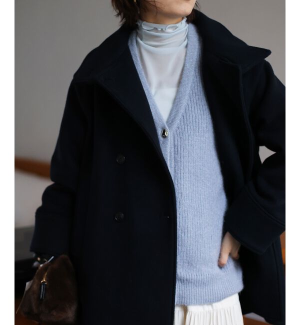  「《手洗い可能》ラメシャギーニットカーデ」|カーディガン|Ｌ／ブルー