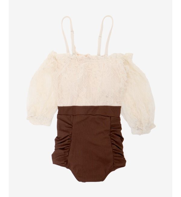 MAJESTICLEGON「レースオフショルスイムウェア/水着」|その他|