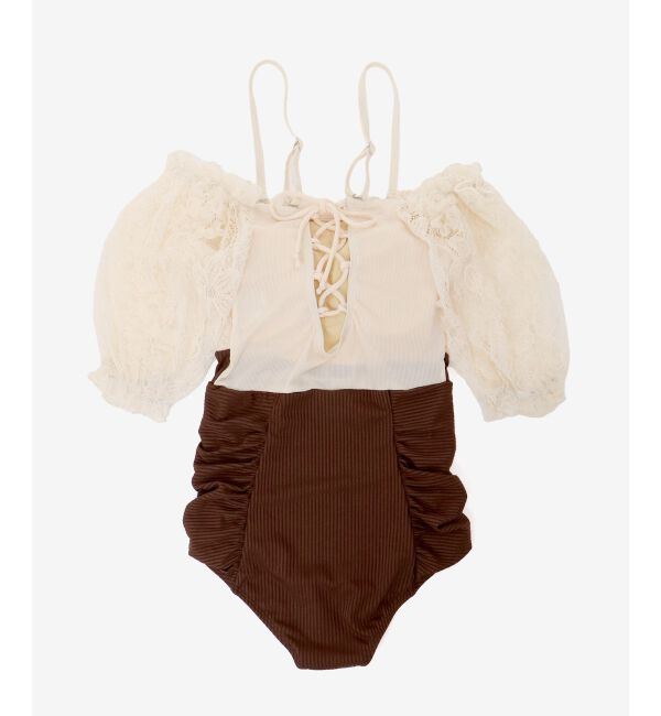 MAJESTICLEGON「レースオフショルスイムウェア/水着」|その他|