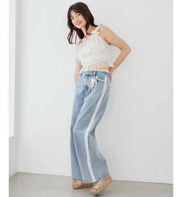 MAJESTICLEGON「ロマンティックアソートデニム」|デニム|