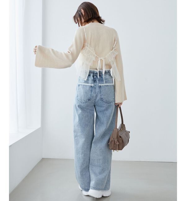 MAJESTICLEGON「ロマンティックアソートデニム」|デニム|